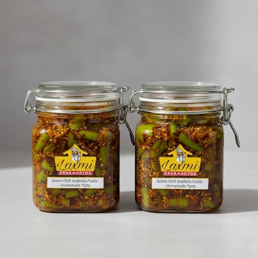 Green Chili Aathela Pickle