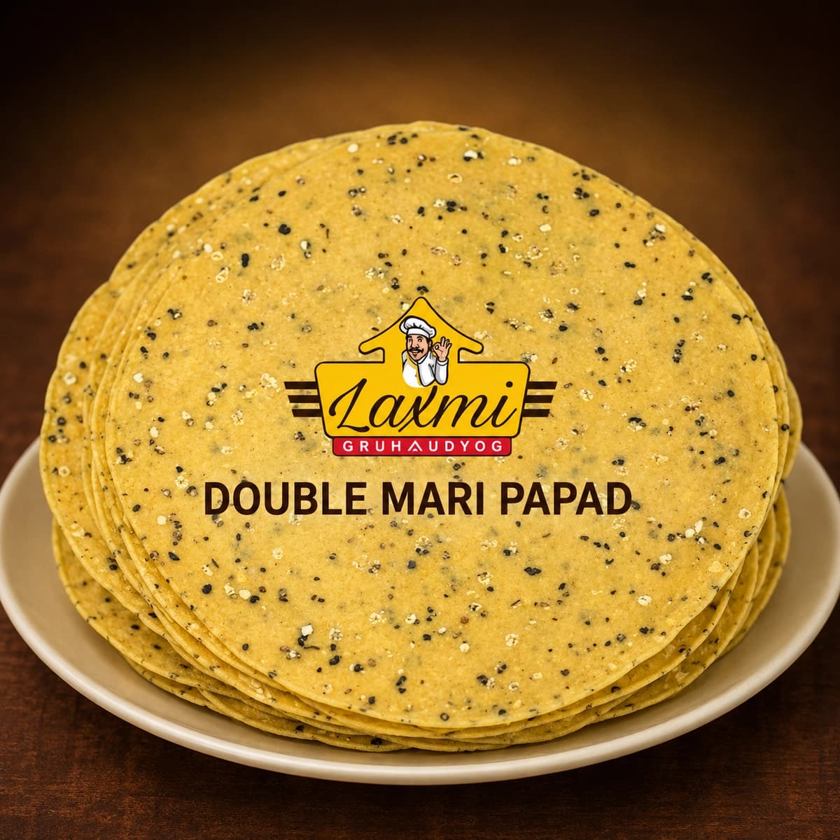 Double Mari Urad Moong Papad